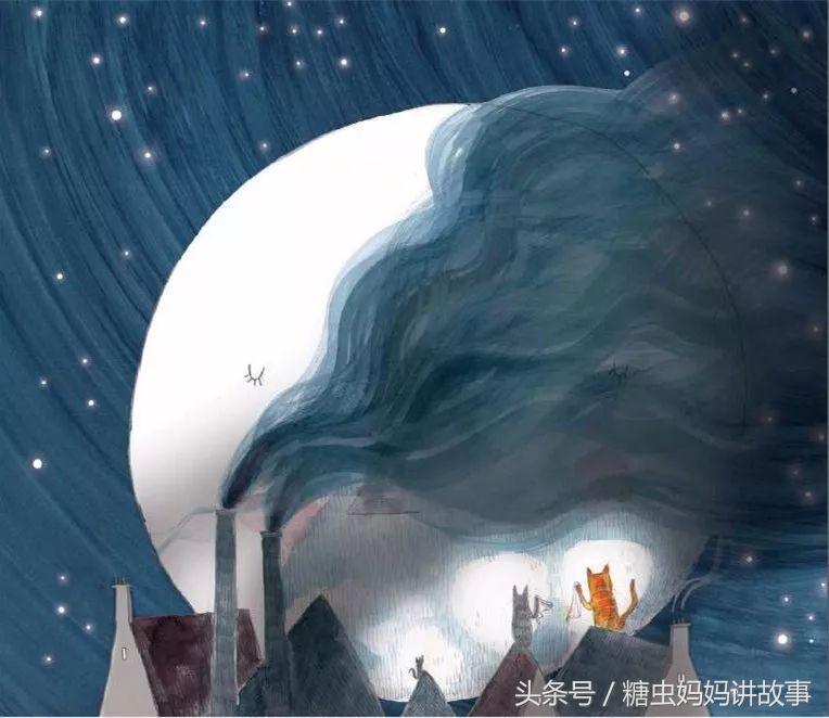 糖虫妈妈有声绘本故事,儿童绘本故事月亮的夜晚
