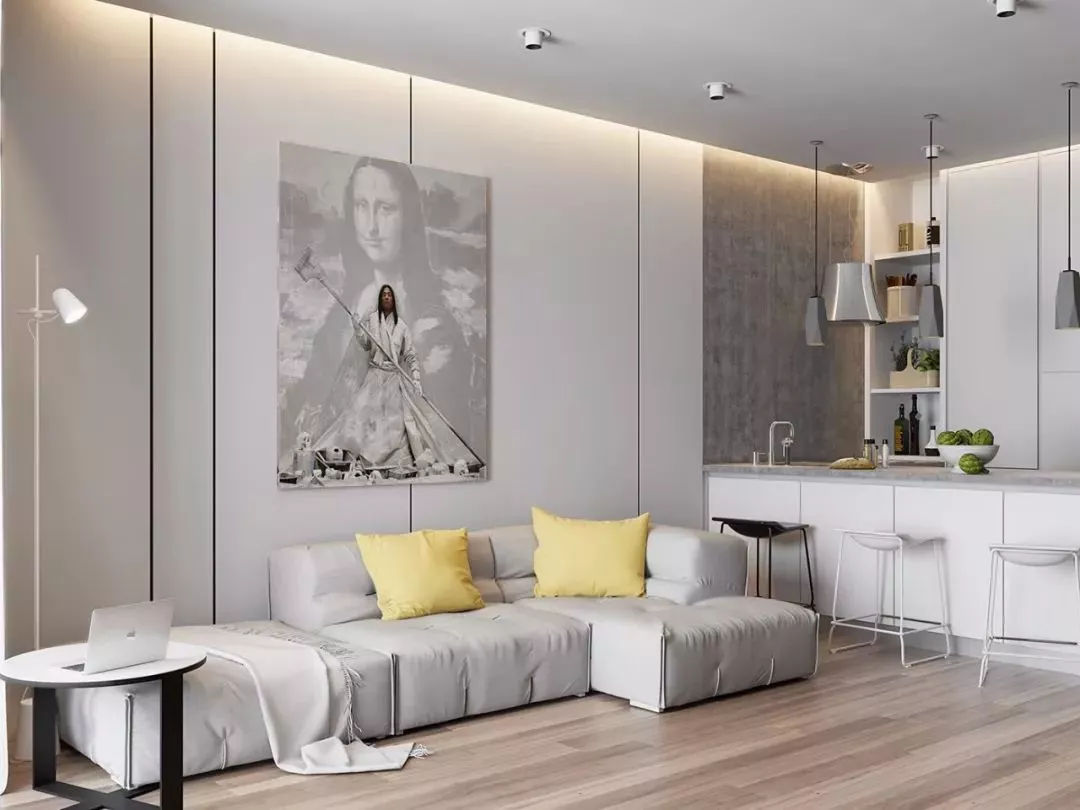 58平方小户型客厅简单节约装修,客厅太小怎么利用