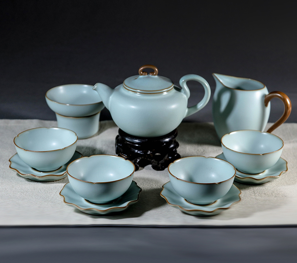 汝窑茶具如何开片,汝窑茶具十大排名