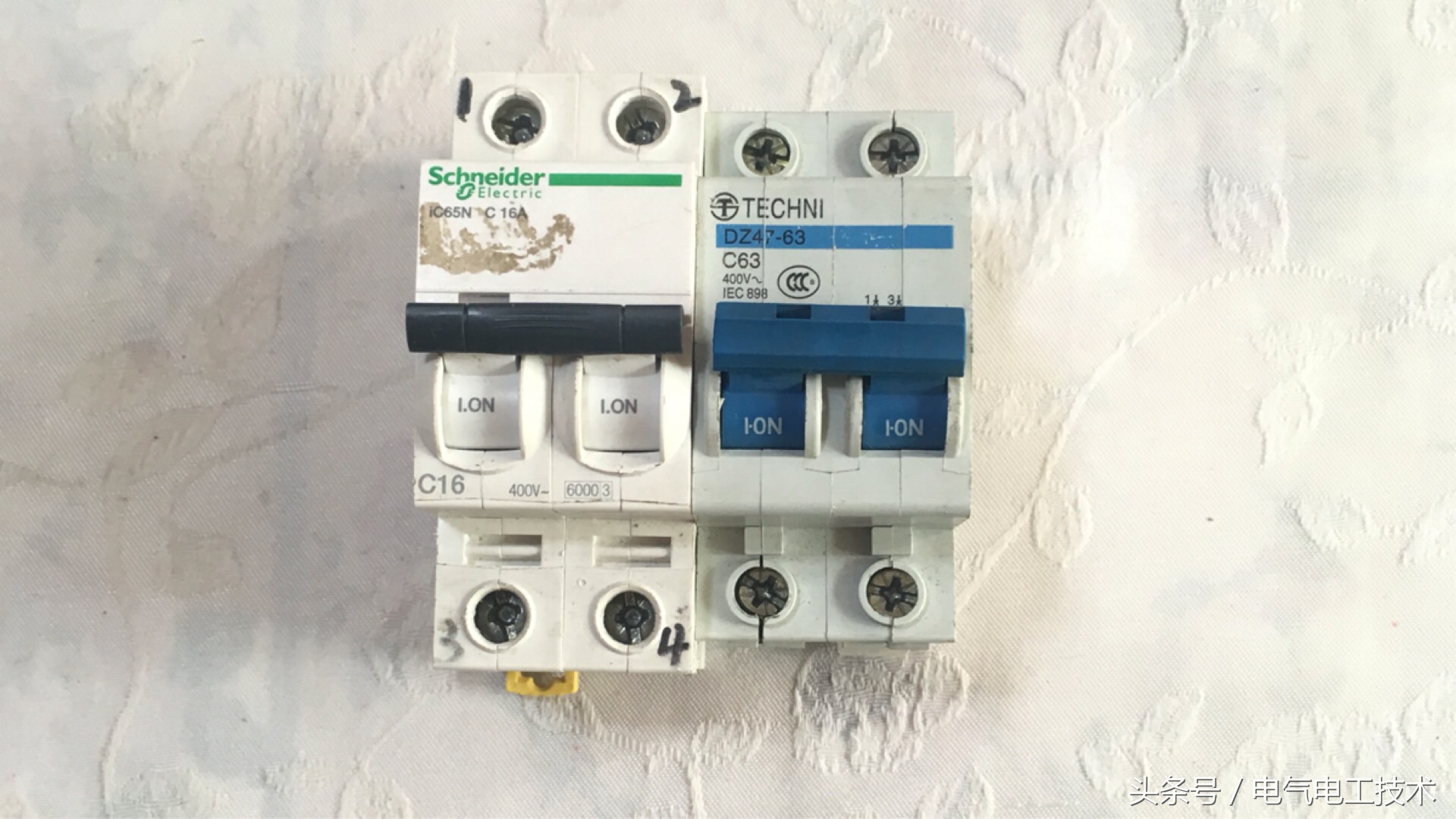 空开和漏保接线是右火左零吗,空开和漏保组合开关