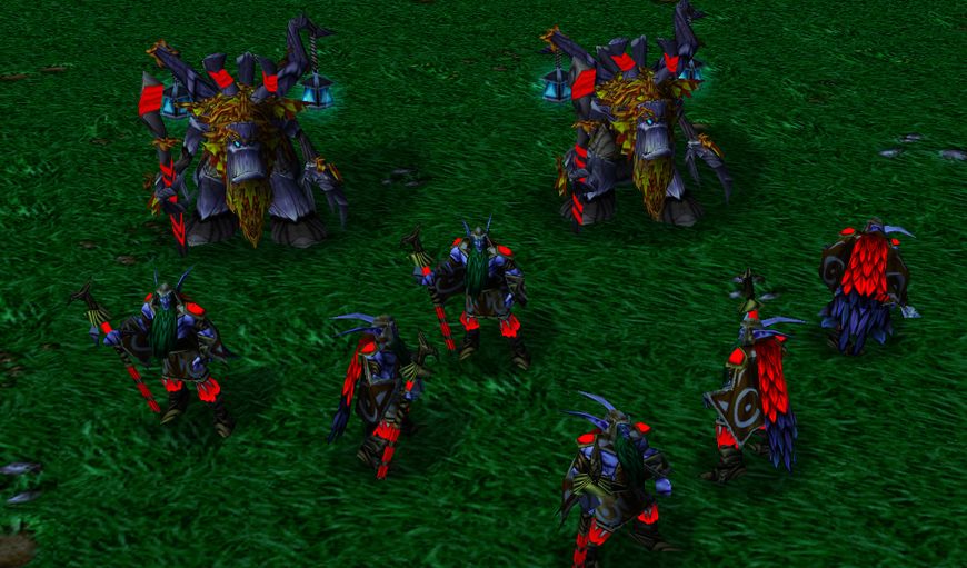 魔兽争霸十大最强战术,魔兽争霸中经典战术