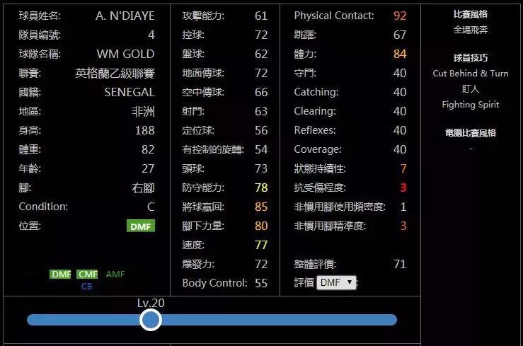 实况手游足球妖人排名,实况手游足球2023妖人推荐