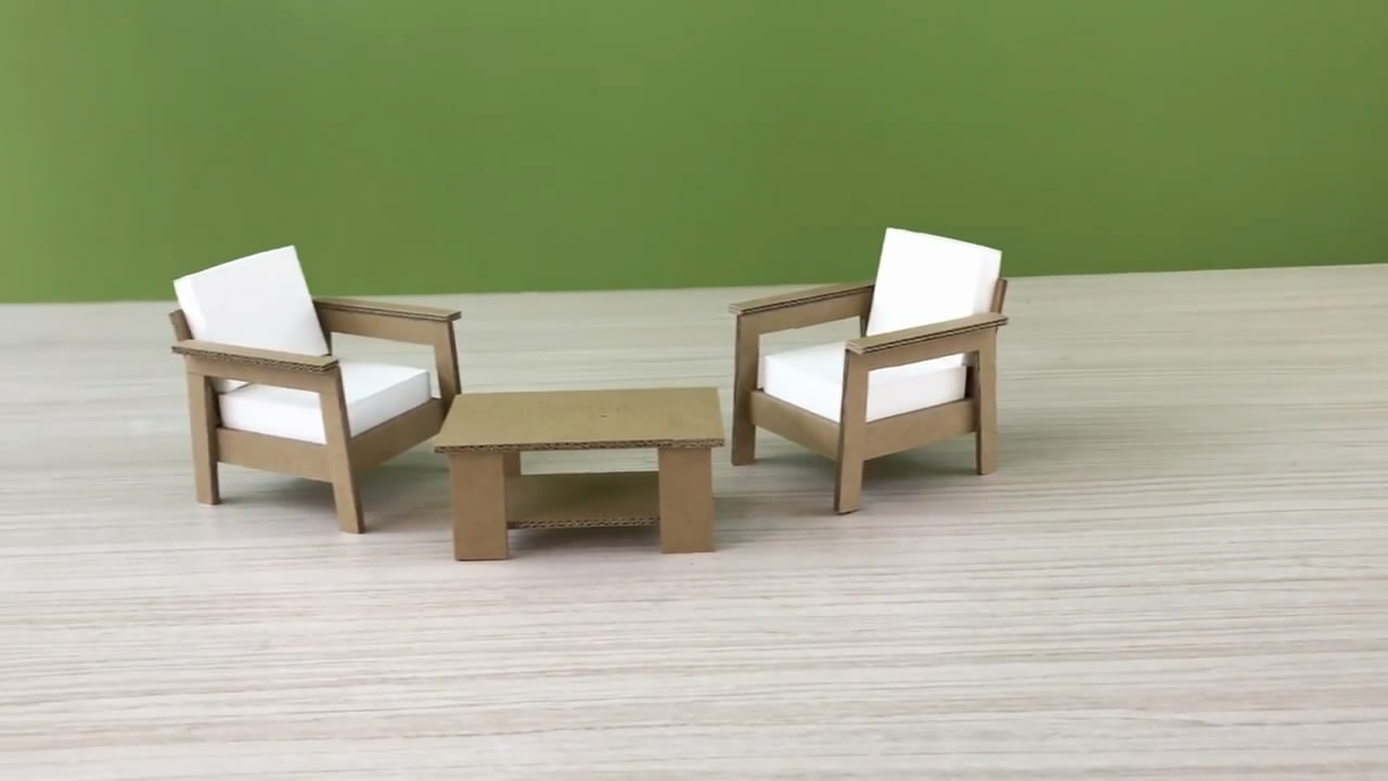 制作迷你屋模型,diy手工家居模型