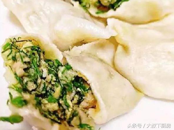 大叔包馅饼,鲜肉茴香馅饺子薄皮大馅真香