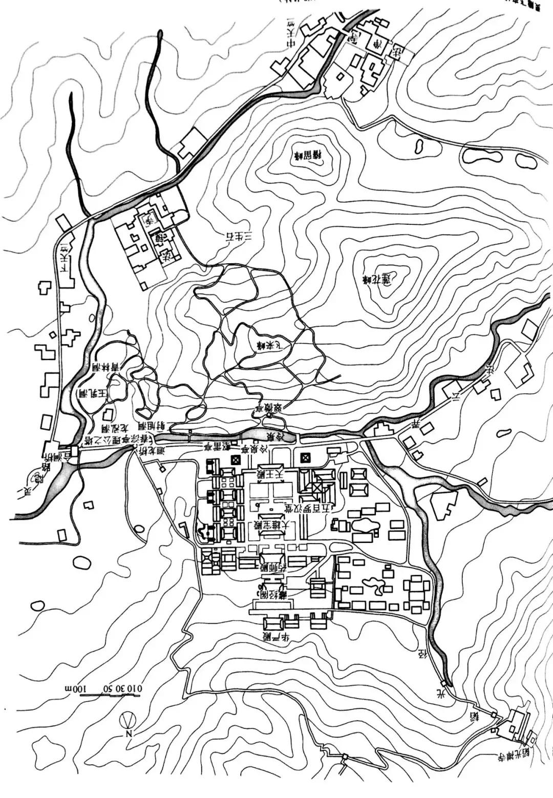 国外经典园林平面图,明清园林平面