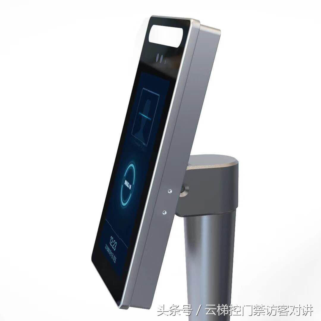 动态人脸考勤门禁机设置,防尾随双门无人值守人行道闸