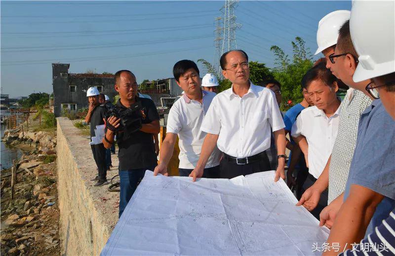 确保按既定目标完成促进练江整治早见成效｜汕头市长郑剑戈带队前往潮阳区、潮南区调研练江整治工作