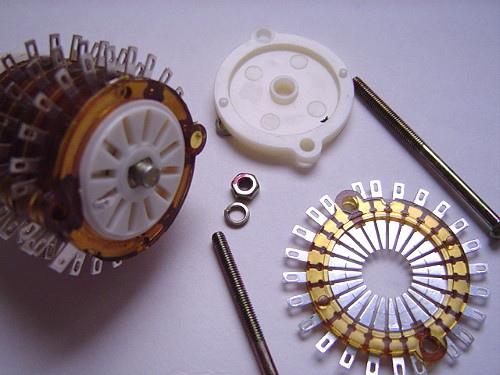 波段开关电位器,步进电位器维修