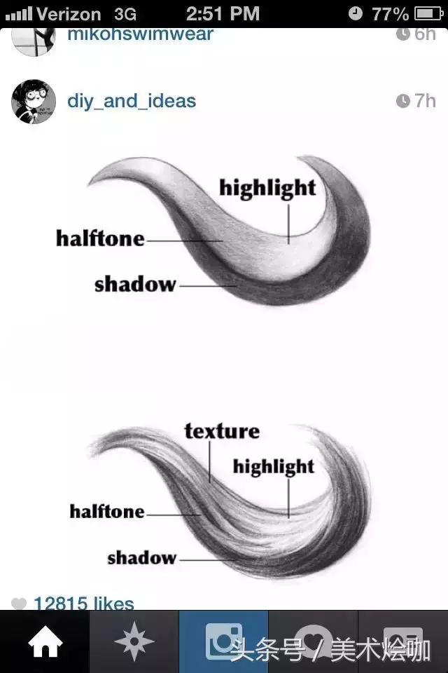 手把手教你画头发,如何三步学会画头发