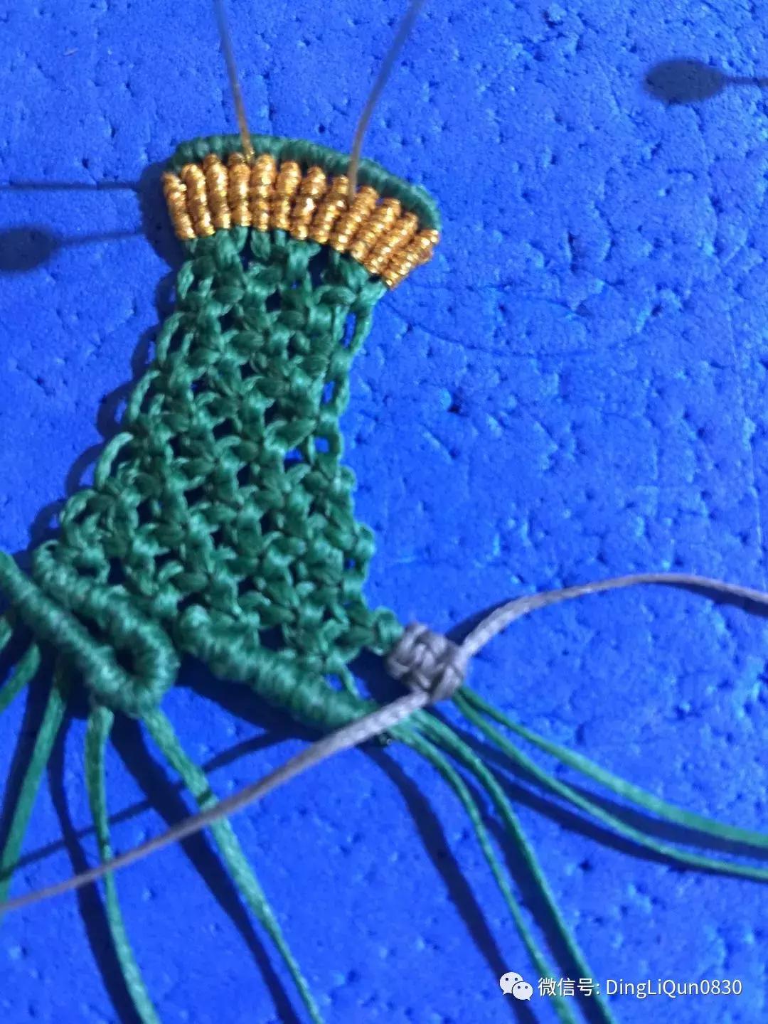 编绳教程铃铛,编绳教程防烫