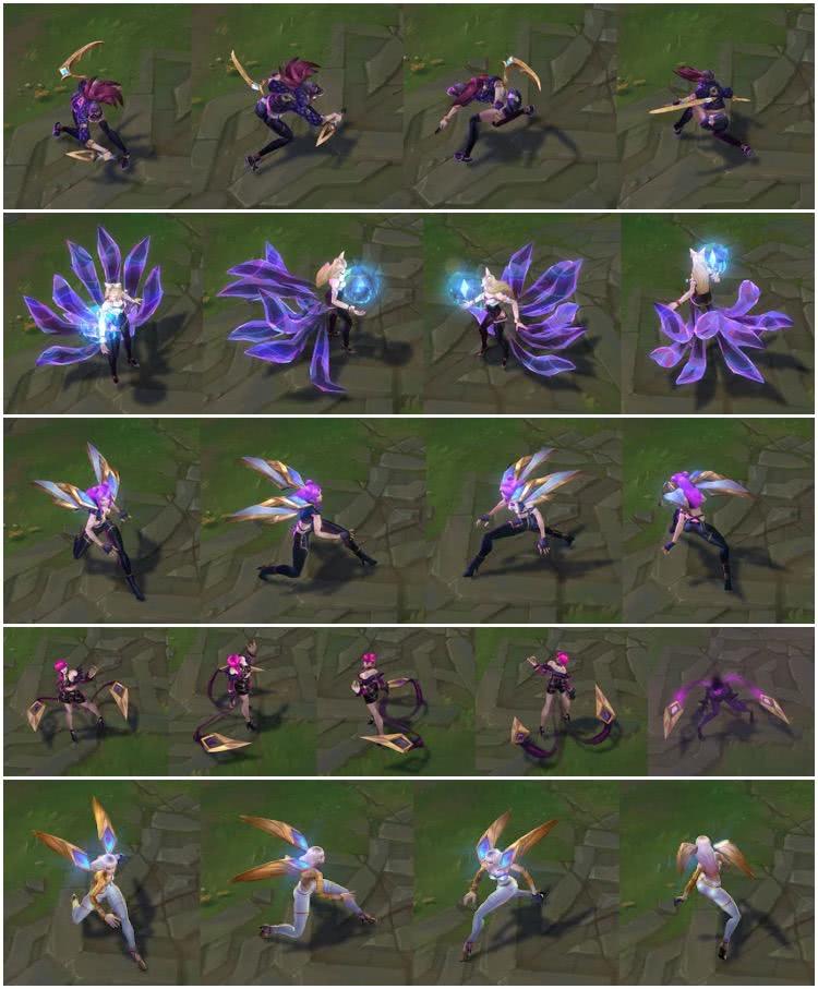 lol全新皮肤,lol第二版kda皮肤评测