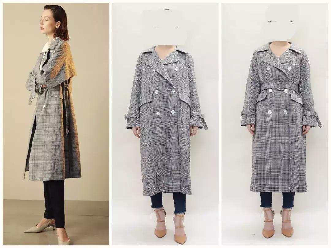 真人版试穿衣服,真人试穿黄金风衣