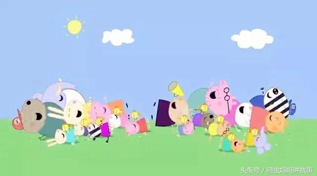 有声绘本小故事小猪佩奇,小猪佩奇运动会绘本故事