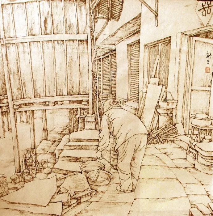 曹天舒水墨画欣赏,曹天舒水墨作品