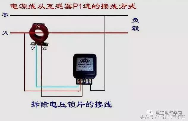 电能表的接线方法详细步骤,电压表电流表电表怎么接线