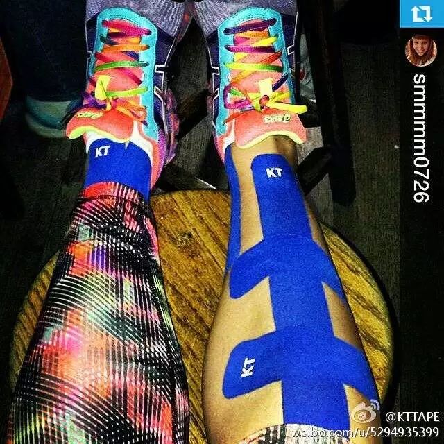 美国KTTAPE专业贴扎师入驻来跑吧奥森运动服务中心