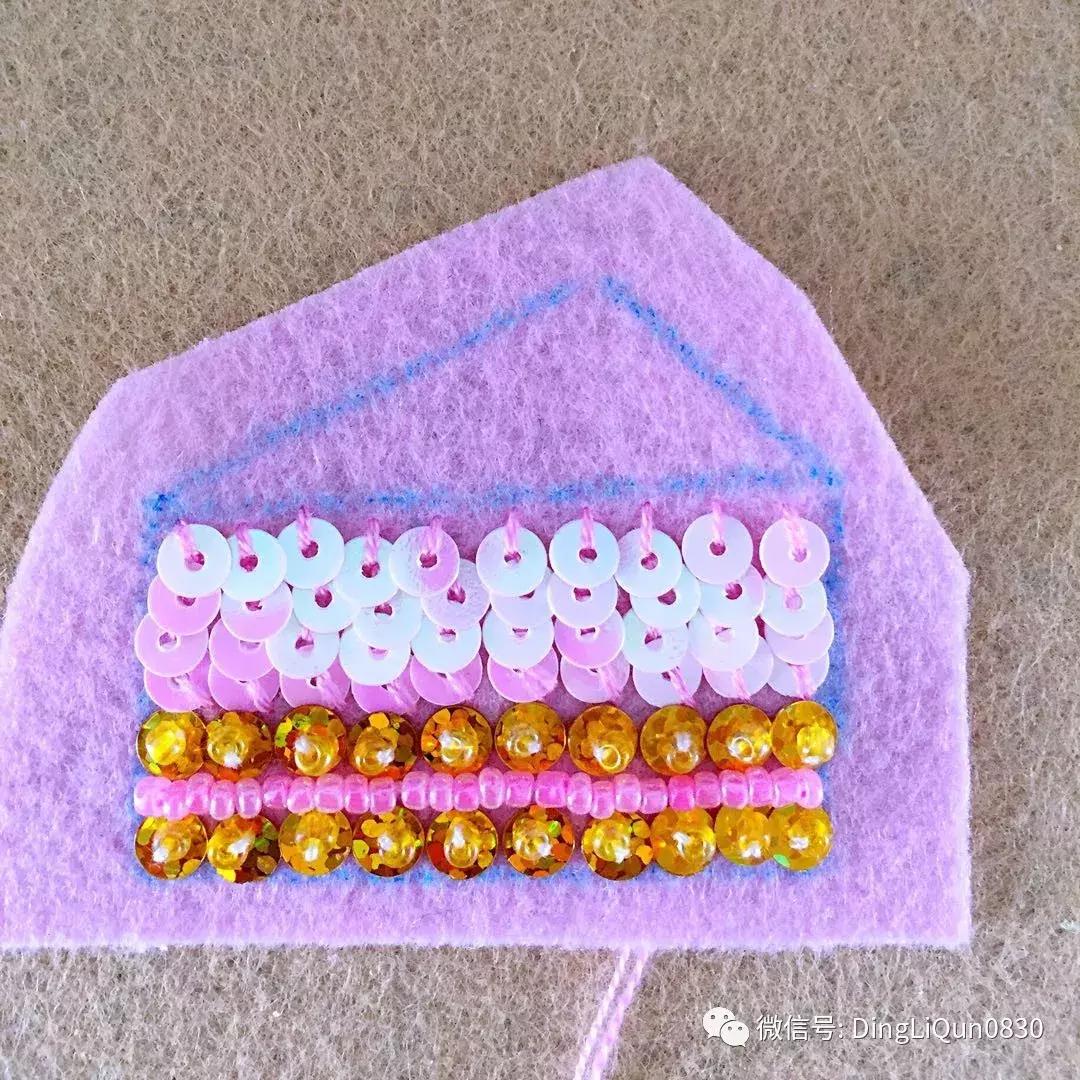 串珠刺绣教程图解,串珠刺绣手工