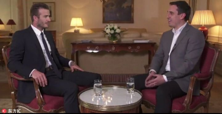 贝克汉姆和维多利亚的故事,贝克汉姆和内马尔的故事