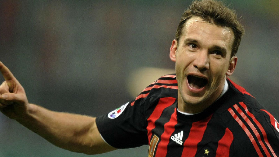 世界足坛108将舍甫琴科,世界足坛十大优雅球星