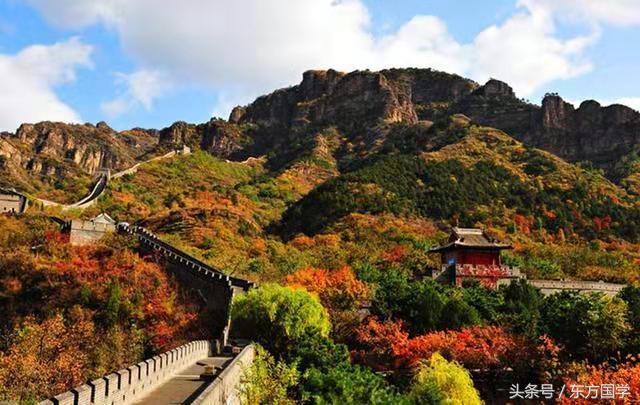 金色长城风水画朝向,长城的风水画的寓意和象征