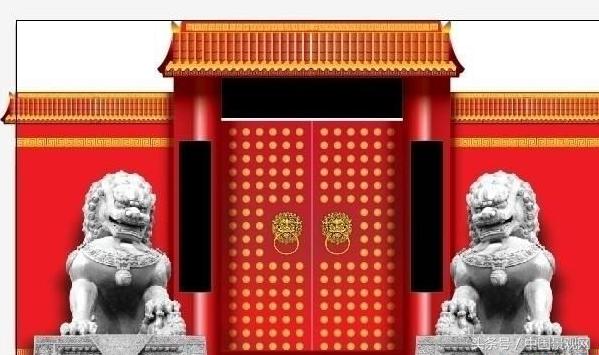 中国传统文化看住宅,中国住宅庭院门