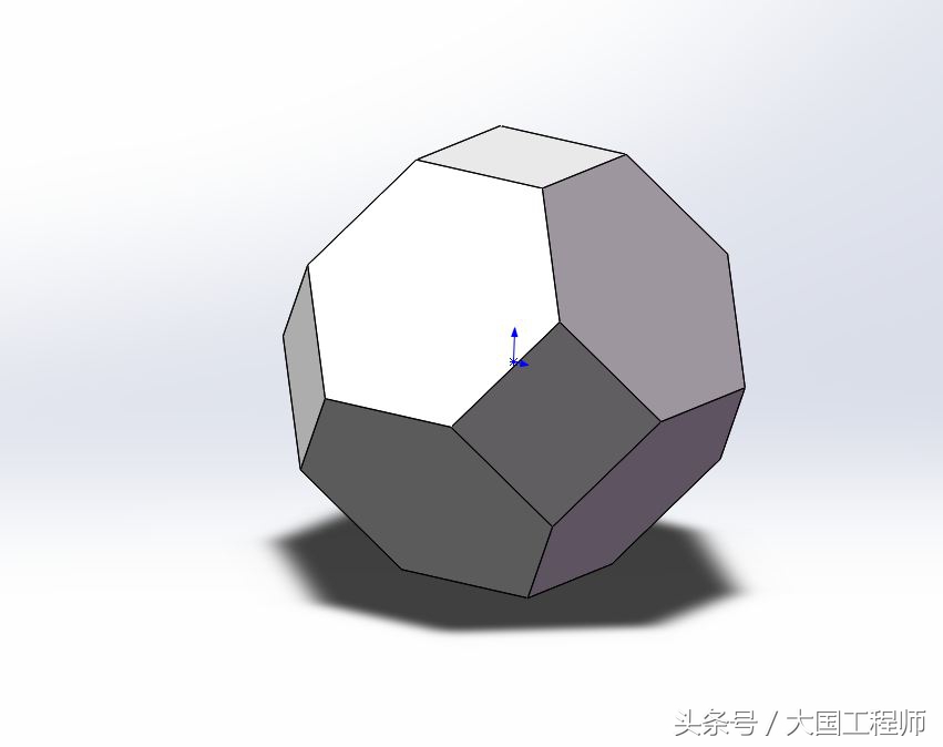 solidworks对称六边形建模,solidworks建模球体切除