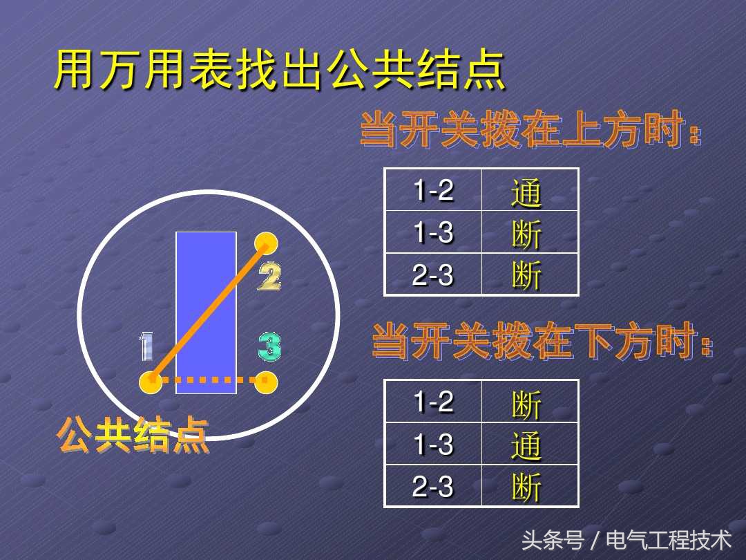 零基础学电工一开三控教程,电工技术二控一灯接线法
