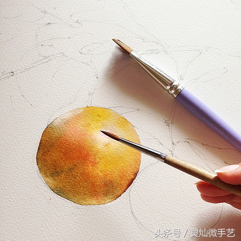 眼前一亮清雅通透的水彩作品,好看又简单的水彩教程