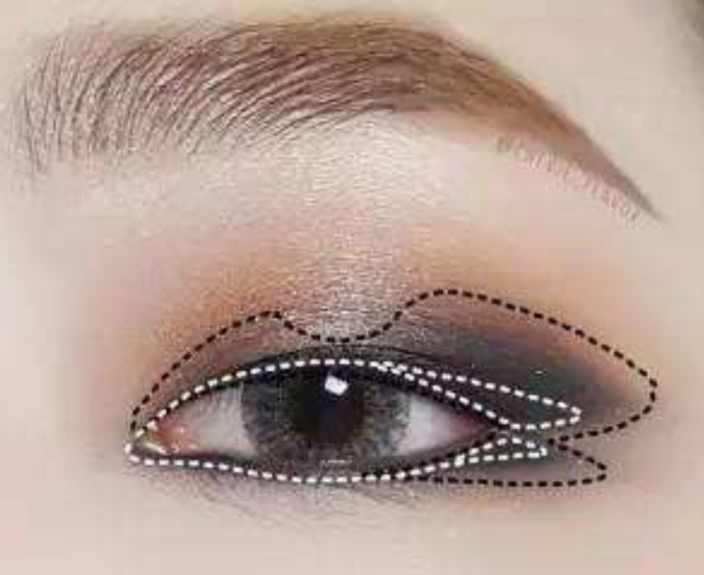 内双单眼皮眼妆教程干净高级,单眼皮内双完美日记眼妆教程