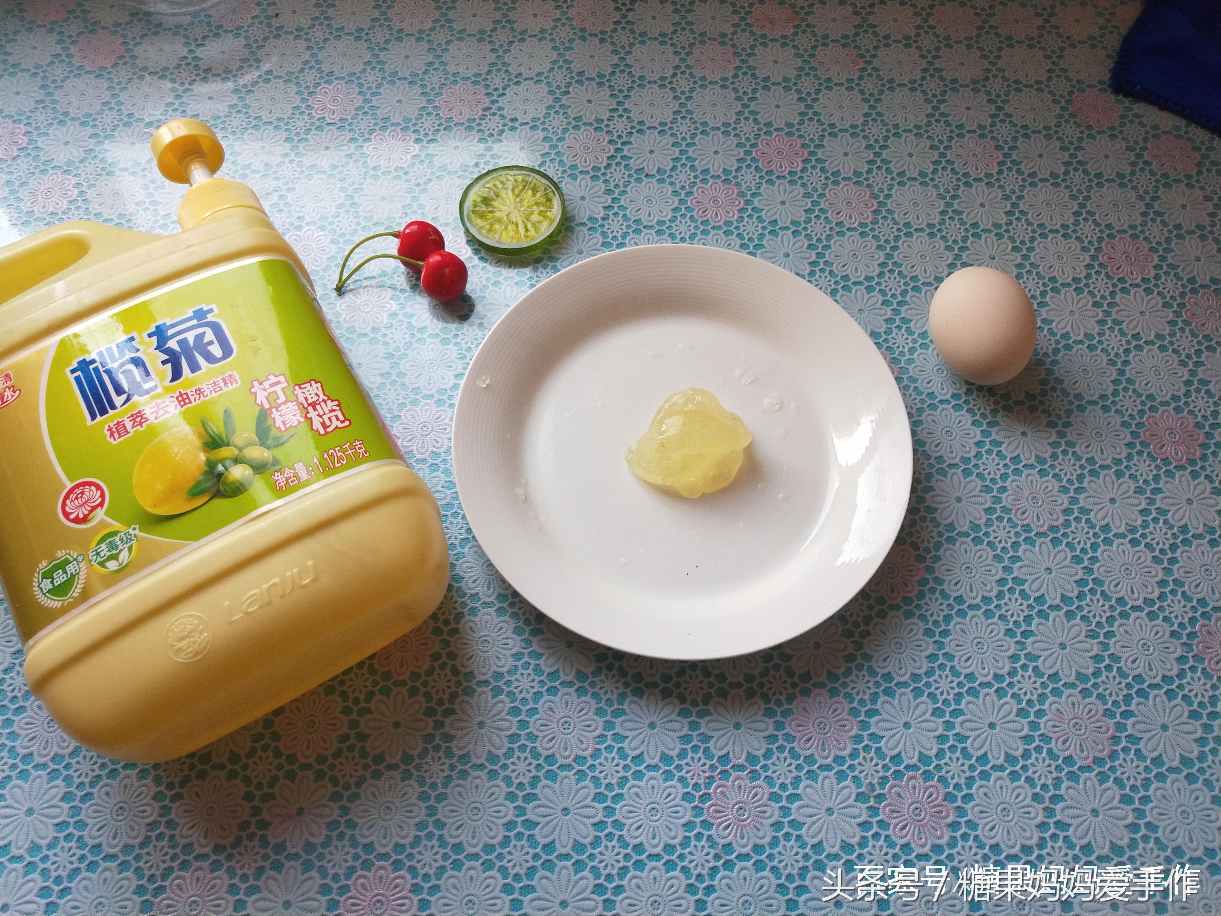 无硼砂无护理液的史莱姆教程,无硼砂无隐形护理液的史莱姆教程