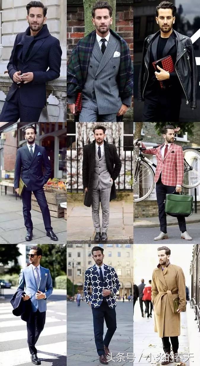 又时髦又帅气的发型穿搭男,帅哭男孩造型
