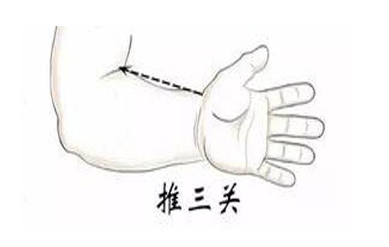 宝宝感冒鼻塞小儿推拿手法,鼻塞流清涕打喷嚏咳嗽小儿推拿