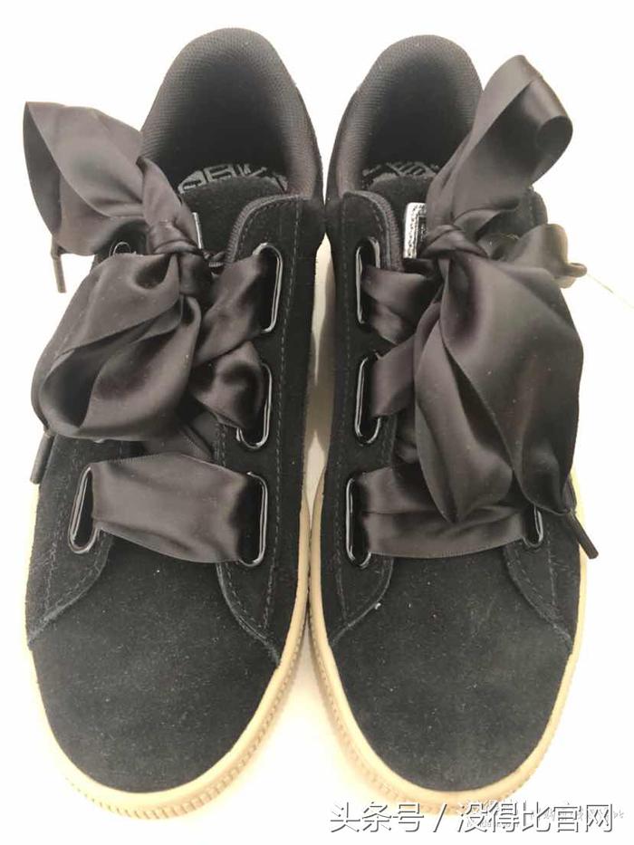 puma彪马板鞋厚底怎么辨真假,puma彪马女鞋蝴蝶结