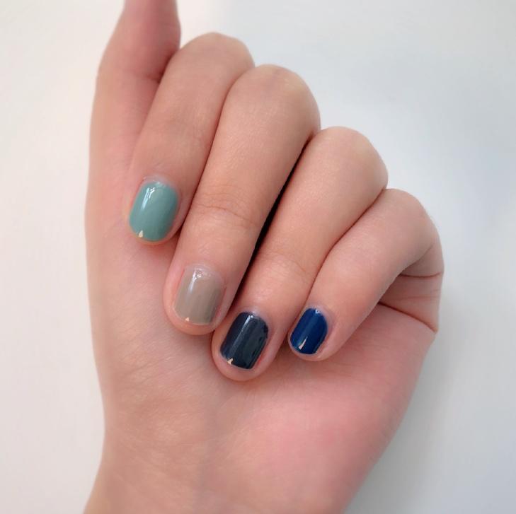 莫兰迪甲油胶款式,实色红色系甲油胶推荐