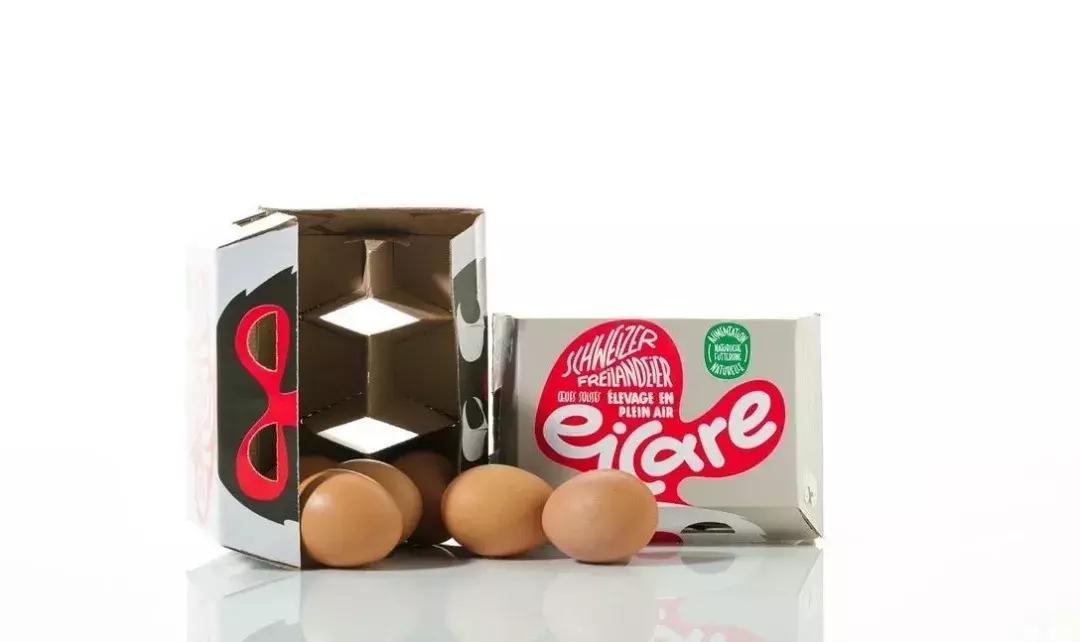 鸡蛋高级感的包装设计,国外创意独特的鸡蛋包装设计