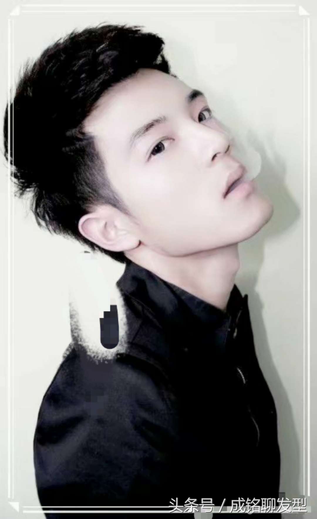 男生头发少有点秃软适合什么发型,两边白发剪什么发型好看