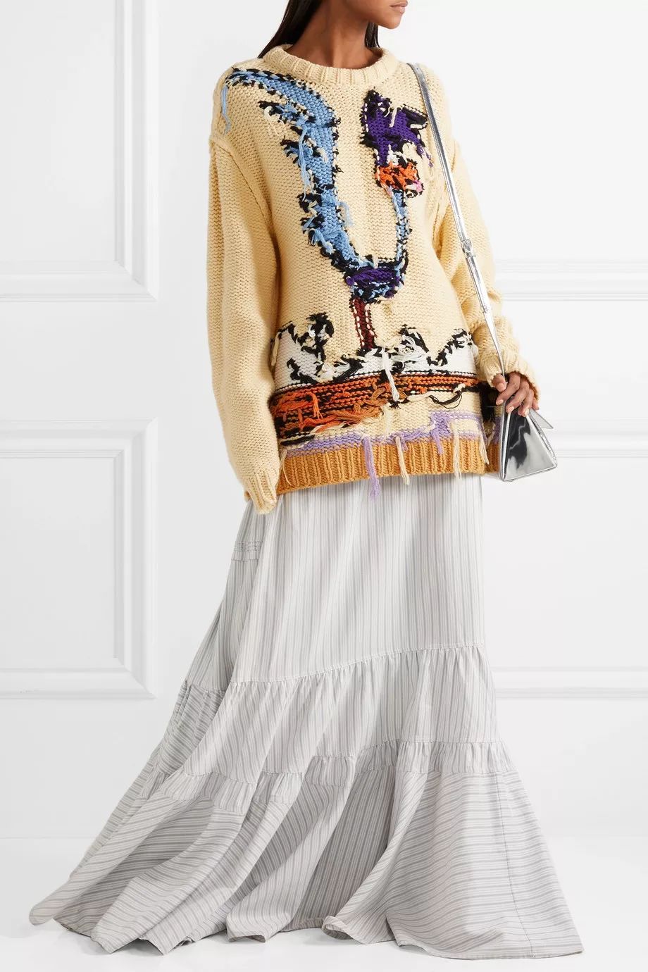 明星同款爱心高领毛衣,今年最火的毛衣秋冬款