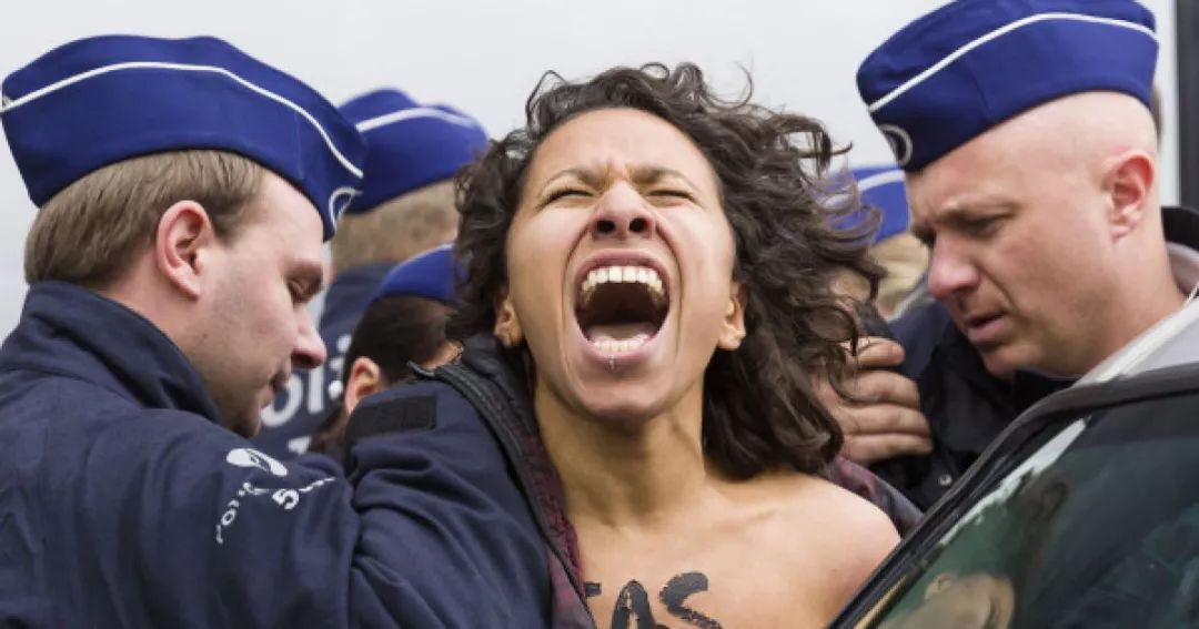 女权主义街头示威,女权主义抗议原视频