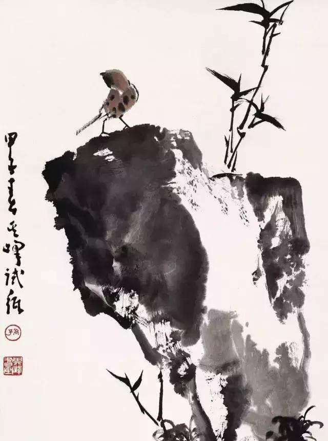 孙其峰鹰画法,孙其峰书法教学视频