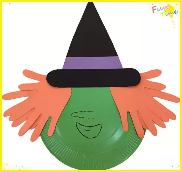 1-2岁万圣节创意手工,万圣节简单手工幼儿园