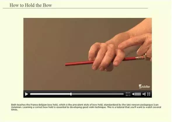 小提琴3指握弓法,小提琴3-5级教学视频