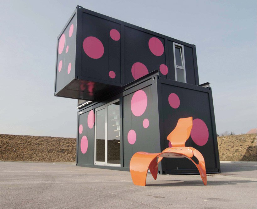 最大的集装箱建筑,国外牛逼集装箱建筑