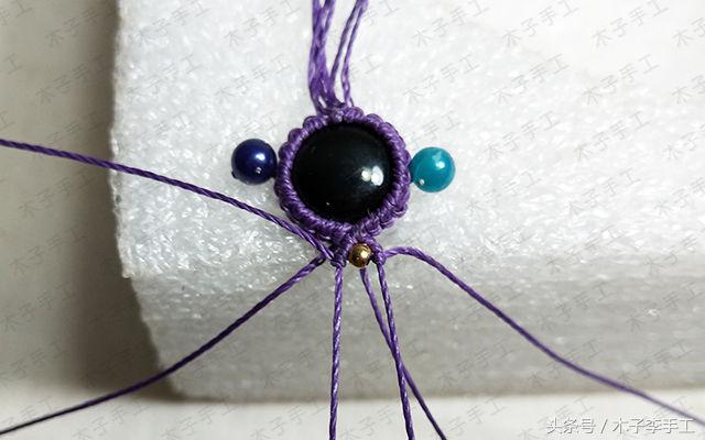 闺蜜同款金豆手链编法,闺蜜手链编法教程大全