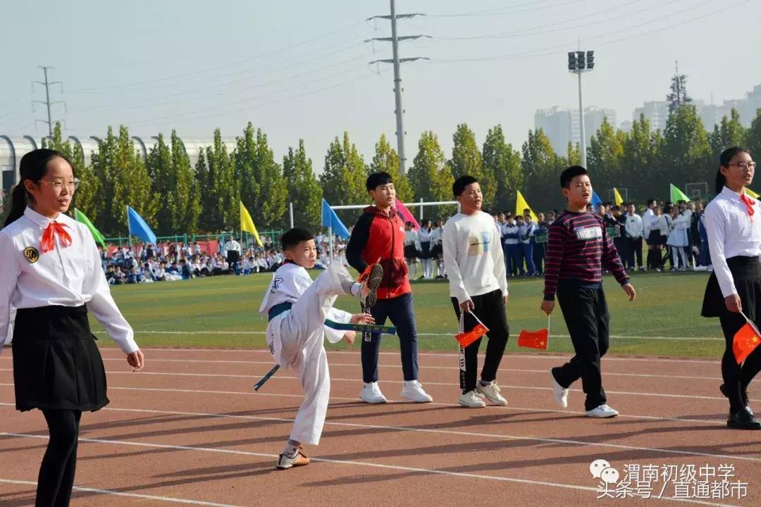 渭南桃园小学运动会开幕式,渭南小学生运动会开幕式