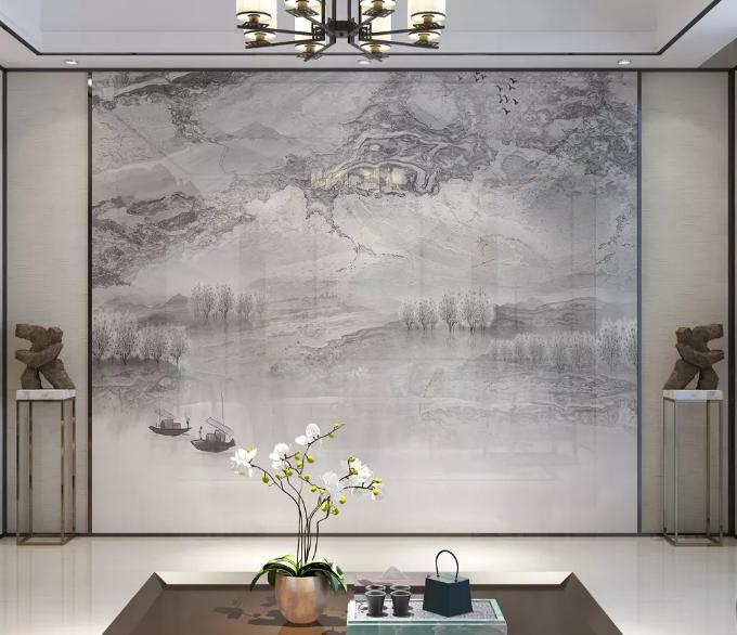 现代轻奢背景墙天然石斜纹,现代轻奢灰色背景墙效果图