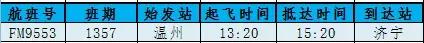 南宁飞温州今日航班时刻表,温州航班信息实时查询