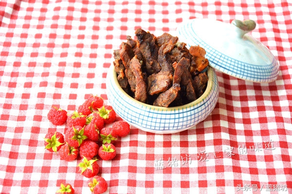 纯手工制作无添加剂牛肉干,自制牛肉干专用料