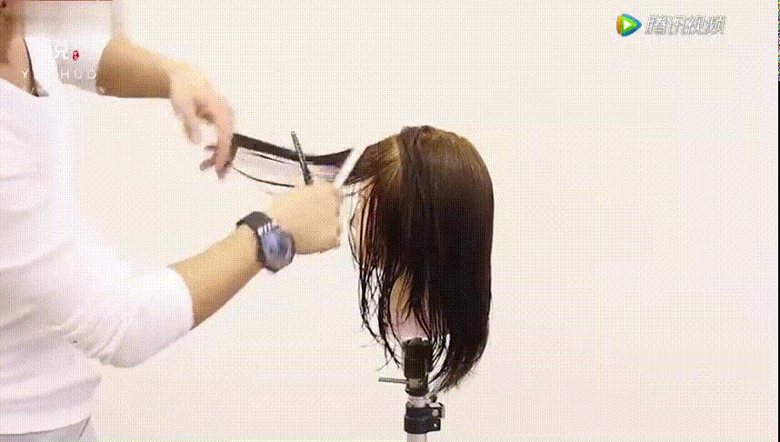 基础长碎发剪发方法与技巧,头发粗碎发多适合什么短发