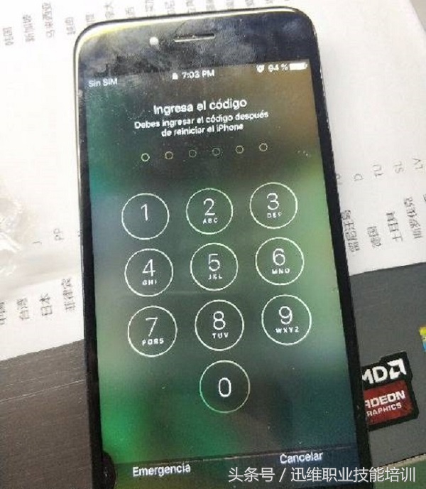 iphone主板断裂修复,二手iphone用了没多久主板就坏了