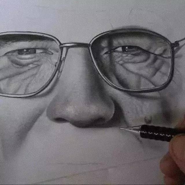 一分钟教你学会3d绘画,自学画画成功的人